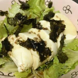 ☆レタスと豆腐の和風サラダ☆